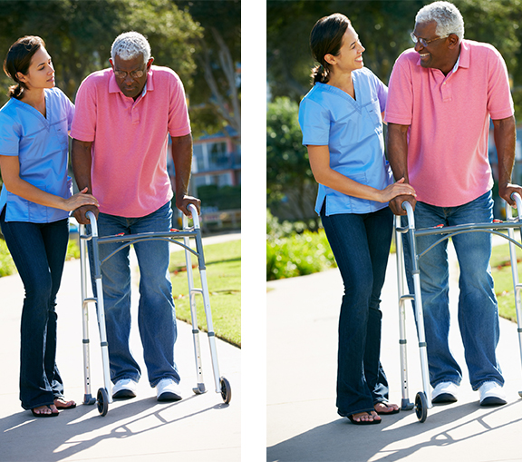 Assistance With Walking in Houston